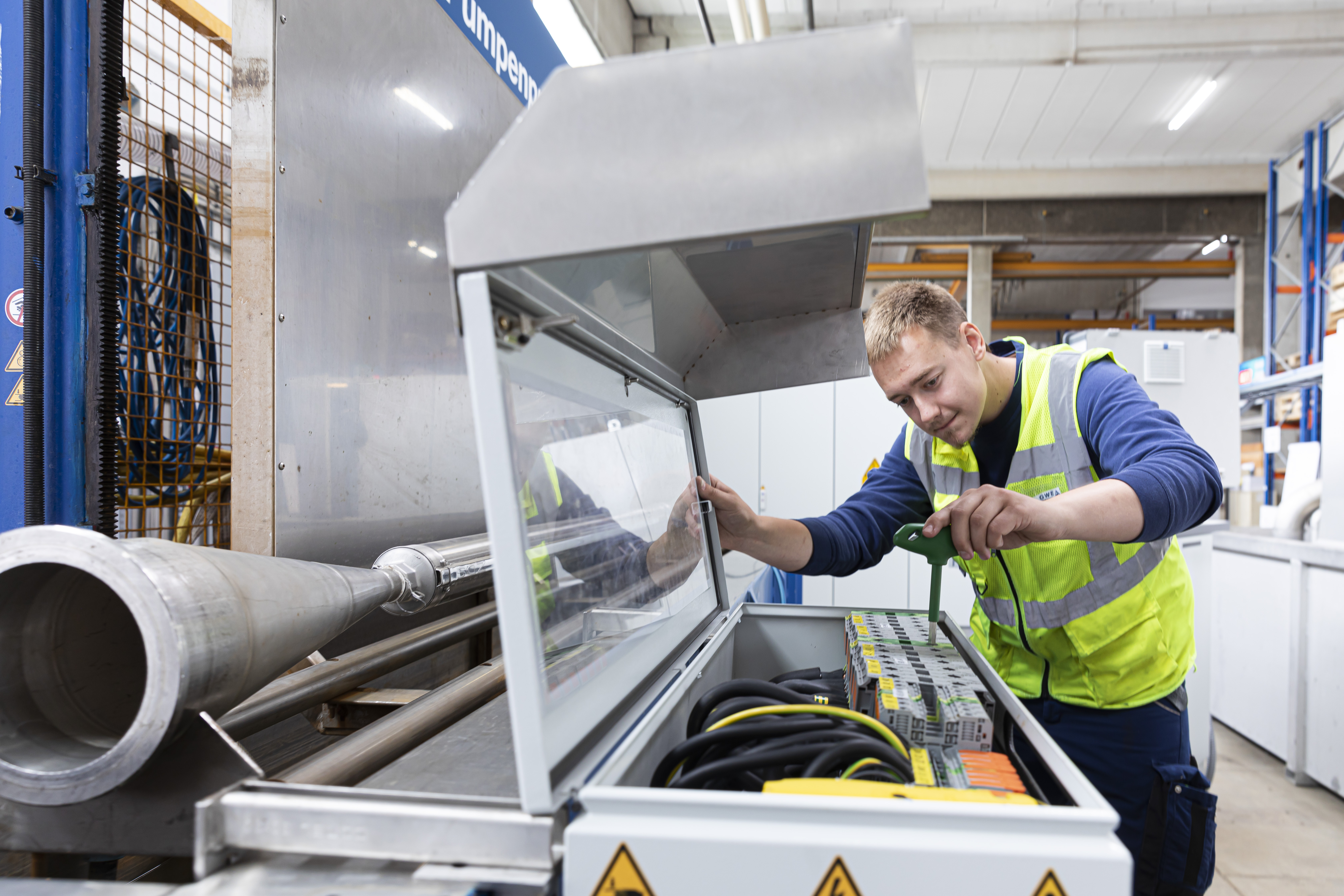 Pump service at GWE-plant in Peine