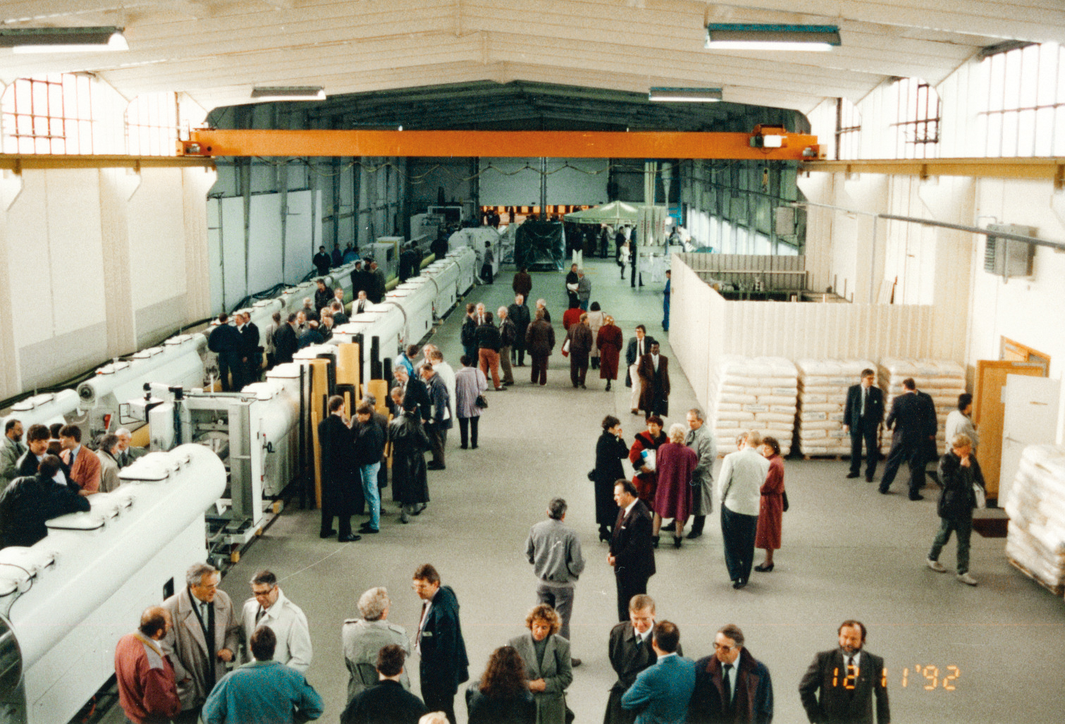 Customer visit to the Luckau plant