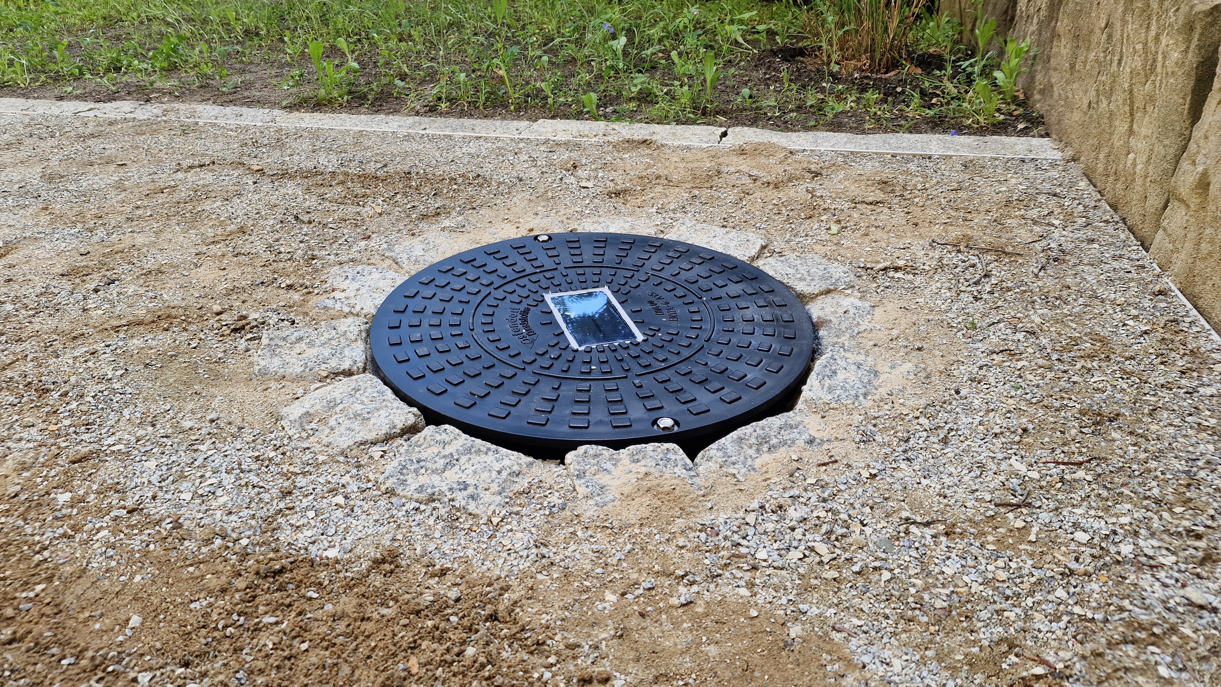 Einbau der Geothermischen Messkette GeoTrace®