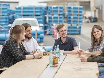 Employees at GWE