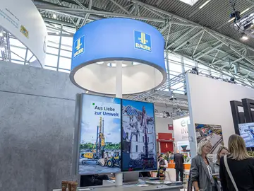 Bauer Resources Messestand auf der IFAT 2024 im Überblick