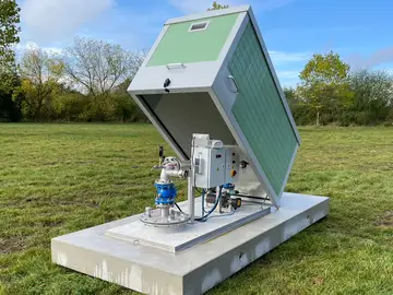 Brunnenhaube als oberirdischer Brunnenabschluss