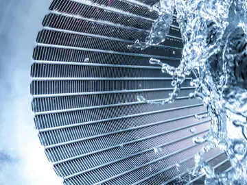 Edelstahl-Wickeldrahtfilter für den Brunnenbau